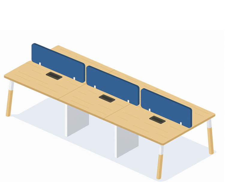 Modern office desk